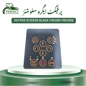 Keypad Sticker FRE102B black