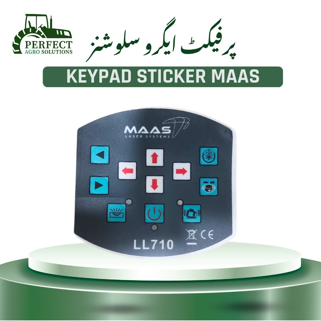 Keypad Sticker MAAS