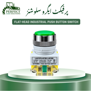Flat-Head Industrial Push Button Switch