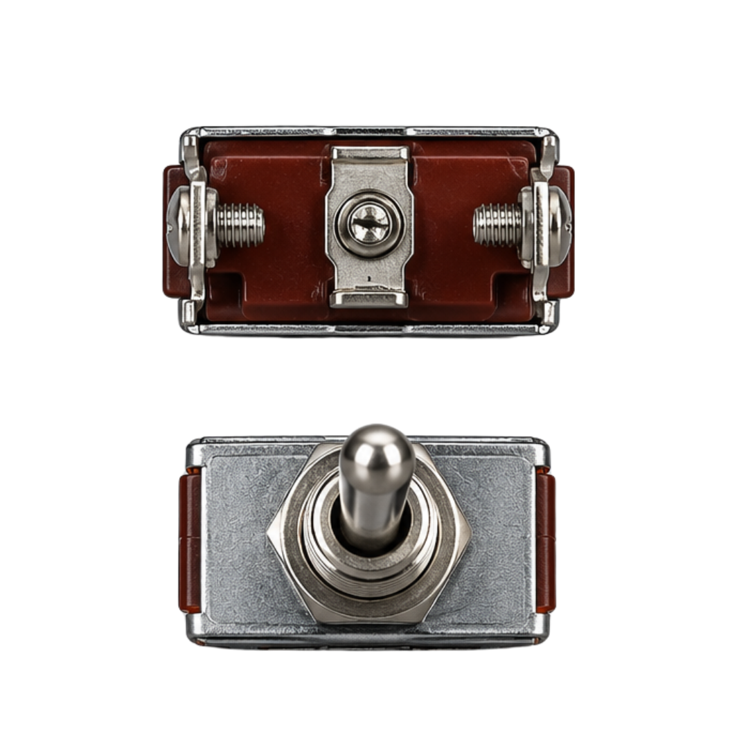 3-PIN ON/OFF TOOWEI SWITCH RED - Image 2